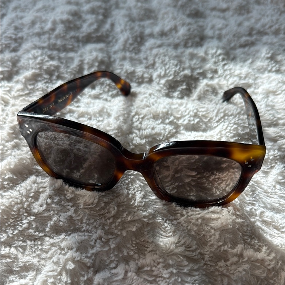 Celine Tortoise Shell Sunglasses
